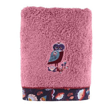 Load image into Gallery viewer, Serviette de toilette coton biologique Anouchka azalée (50x90) - Allsport