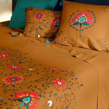 Load image into Gallery viewer, Drap de lit coton et lin Bukhara (270x310) - Allsport