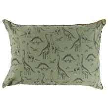 Load image into Gallery viewer, Taie d'oreiller rectangulaire pur coton biologique Dinotopi (50x70) - Allsport