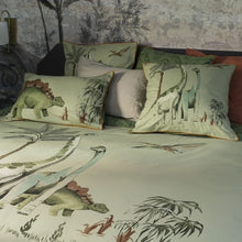 Load image into Gallery viewer, Taie d'oreiller rectangulaire pur coton biologique Dinotopi (50x70) - Allsport