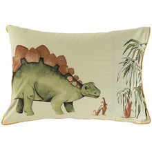Load image into Gallery viewer, Taie d'oreiller rectangulaire pur coton biologique Dinotopi (50x70) - Allsport