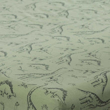 Load image into Gallery viewer, Drap housse pur coton biologique Dinotopi (140x190) - Allsport