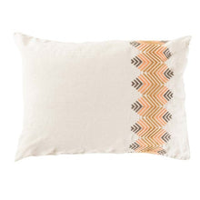 Load image into Gallery viewer, Taie d'oreiller rectangulaire lin et coton Boho (50x70) - Allsport