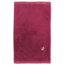 Load image into Gallery viewer, Mini Serviette invité coton Hesperis pivoine  (60x40) - Allsport