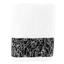 Load image into Gallery viewer, Serviette de toilette coton Callipyge blanc (50x100) - Allsport