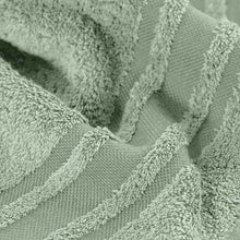 Load image into Gallery viewer, Drap de bain coton Lola II Sauge (90x150) - Allsport
