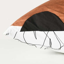 Load image into Gallery viewer, Taie d'oreiller carrée percale de coton Callipyge (65x65) - Allsport