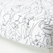 Load image into Gallery viewer, Drap housse percale de coton Callipyge (180x200) - Allsport