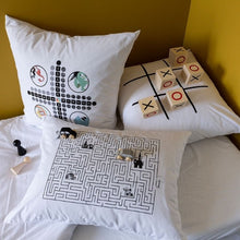 Load image into Gallery viewer, Taie d'oreiller carrée pur coton Jocamini (65x65) - Allsport