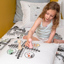 Load image into Gallery viewer, Taie d'oreiller carrée pur coton Jocamini (65x65) - Allsport