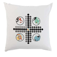 Load image into Gallery viewer, Taie d'oreiller carrée pur coton Jocamini (65x65) - Allsport