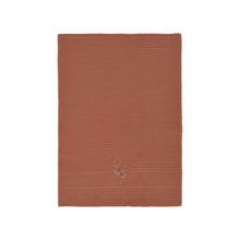 Load image into Gallery viewer, Torchon coton nid d'abeille Graminee  tomette