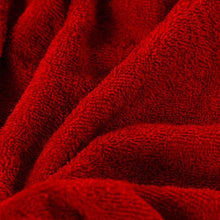 Load image into Gallery viewer, Essuie-mains rond coton Avent rouge (70cm) - Allsport