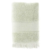 Load image into Gallery viewer, Serviette de toilette coton biologique Anya tilleul (50x100) - Allsport