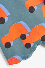 Load image into Gallery viewer, Orange Retro Car Romper (up to 18 months) - Allsport