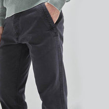 Load image into Gallery viewer, Navy Slim Fit Premium Laundered Chino Trousers - Allsport