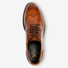 Load image into Gallery viewer, TAN TRIDENT BROGUE - Allsport