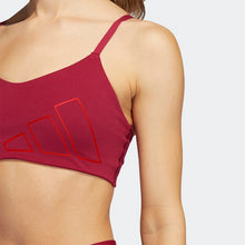 Load image into Gallery viewer, ADIDAS AEROREACT TRAINING LIGHT-SUPPORT LOGO BRA