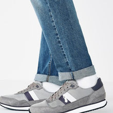 Load image into Gallery viewer, Grey Retro Runner Trainers - Allsport