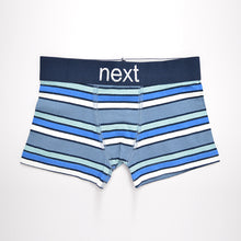Load image into Gallery viewer, Blue Stripes Trunk 5 Packs (Older Boys)