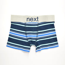 Load image into Gallery viewer, Blue Stripes Trunk 5 Packs (Older Boys)