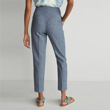 Load image into Gallery viewer, Cotton/Linen Mix Peg Trousers - Allsport