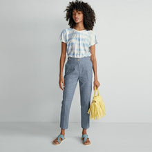 Load image into Gallery viewer, Cotton/Linen Mix Peg Trousers - Allsport