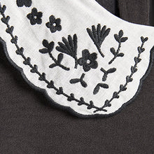 Load image into Gallery viewer, Charcoal Grey Collar Sweat Dress (3mths-6yrs) - Allsport