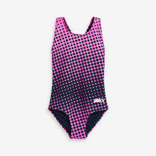 Load image into Gallery viewer, Pink/Navy Sports Swimsuit (3-12yrs)