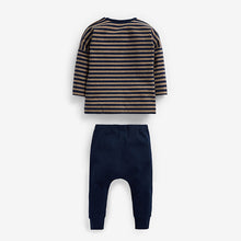 Load image into Gallery viewer, Navy Blue Woodland Baby T-Shirt and Legging Set (0mths-12mths) - Allsport