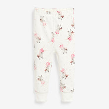 Load image into Gallery viewer, Pink/Cream 3 Pack Fairy Appliqué Snuggle Pyjamas (9mths-8yrs) - Allsport