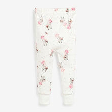 Load image into Gallery viewer, Pink/Cream 3 Pack Fairy Appliqué Snuggle Pyjamas (9mths-8yrs) - Allsport