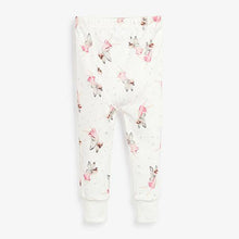 Load image into Gallery viewer, Pink/Cream 3 Pack Fairy Appliqué Snuggle Pyjamas (9mths-8yrs) - Allsport