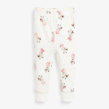 Load image into Gallery viewer, Pink/Cream 3 Pack Fairy Appliqué Snuggle Pyjamas (9mths-8yrs) - Allsport