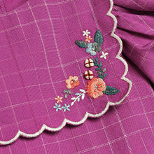 Load image into Gallery viewer, Lilac Embroidered Bib Collar Dress (3mths-6yrs) - Allsport