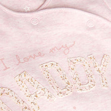 Load image into Gallery viewer, Pink/White 2 Pack Mummy And Daddy Elephant Sleepsuits (0mths-18mths) - Allsport