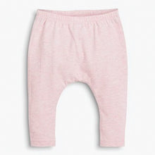 Load image into Gallery viewer, Pink 3 Pack Ribbed Leggings (0mths-18mths) - Allsport