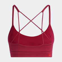 Load image into Gallery viewer, ADIDAS AEROREACT TRAINING LIGHT-SUPPORT LOGO BRA