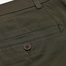 Load image into Gallery viewer, Dark Green Slim Fit Stretch Chino Shorts - Allsport