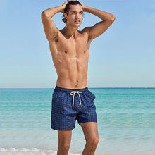 Load image into Gallery viewer, NAVY TONAL SEERSUCKE - Allsport