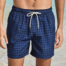 Load image into Gallery viewer, NAVY TONAL SEERSUCKE - Allsport