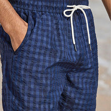 Load image into Gallery viewer, NAVY TONAL SEERSUCKE - Allsport