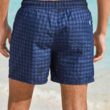 Load image into Gallery viewer, NAVY TONAL SEERSUCKE - Allsport