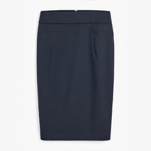 Load image into Gallery viewer, Navy Tailored Fit Pencil Skirt - Allsport