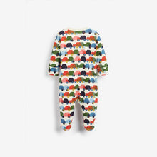 Load image into Gallery viewer, 3PK CAR STRIPE SLEEPSUITS (0MTH-12MTHS) - Allsport