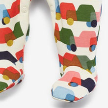 Load image into Gallery viewer, 3PK CAR STRIPE SLEEPSUITS (0MTH-12MTHS) - Allsport