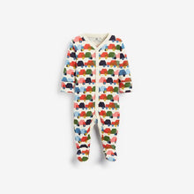 Load image into Gallery viewer, 3PK CAR STRIPE SLEEPSUITS (0MTH-12MTHS) - Allsport