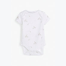 Load image into Gallery viewer, 4 Pack Short Sleeve Baby Bodysuits (0mths-2yrs)