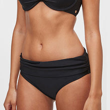 Load image into Gallery viewer, Black Roll Top Bikini Briefs - Allsport