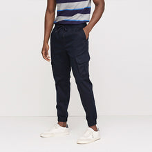 Load image into Gallery viewer, Navy Motion Flex Super Stretch Joggers - Allsport